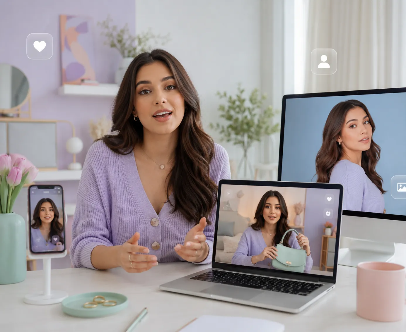 Reusable AI Influencer